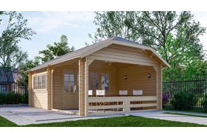 NIEUW Blokhut 50mm: Wolfskap W4x3+3