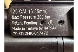 Hatsan 65BT  Elite SB  QE   6,35 / .25