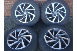 17 Inch Originele VW Woodstock Velgen en Banden 5x112