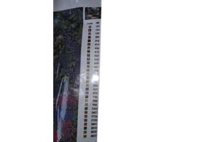 nr 64 Diamond Painting plattelands huisje 50x40cm (vierkant)