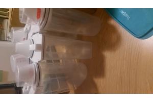 1 St Plastic Transparante Verzegelde Pot Met Deksel, Draagba