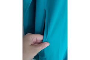 Sweat jurk motorcycle turquoise XL/XXL