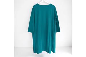 Sweat jurk motorcycle turquoise XL/XXL
