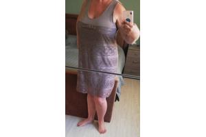 Stretchy jurk met kant 44/46 XXL/XXXL