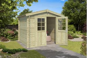 Blokhut Ingo 230x230 Onbehandeld vuren