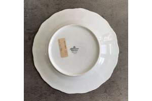 Vintage decoratief bord met portret van Wolfgang A. Mozart