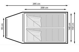 tent m2 pers technisch katoen