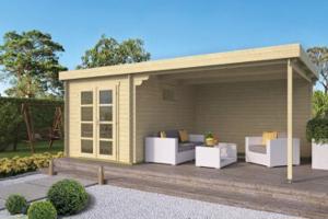 Blokhut - Tuinhuis Diederick | 28 mm | vuren onbehandeld