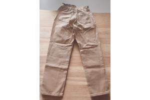 Jeans beige perzik kleur recht model L