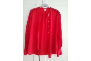 Rode blouse van H&M -- maat 40