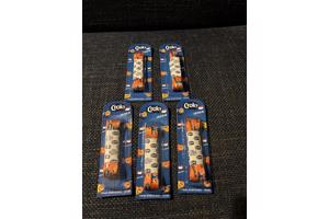 Croky oranje sportveters 120cm nieuw veters