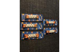 Croky oranje sportveters 120cm nieuw veters