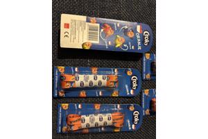 Croky oranje sportveters 120cm nieuw veters