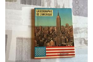 2 BOEKEN ;LA GEOGRAPHIE de L&#x27;AMERIQUE &amp; L&#x27;