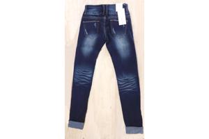 Slim fit jeans used look, maat XS/34, S/36 of L/40  nieuw