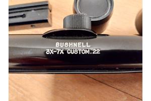 vintage richtkijker Bushnell 3x-7x custom .22