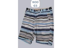 Ature korte broek blauw W30