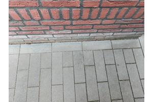 Sier antraciet grijs Beton klinker 10 cm x 30 cm x 6 cm hoog.