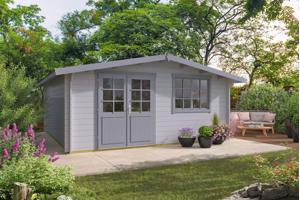 Blokhut - Tuinhuis Toledo | 34 mm | vuren onbehandeld