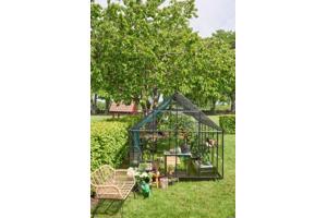 Tuinkas Qube 812, zwart gecoat