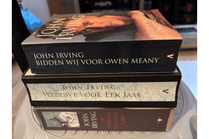 John Irving 3 boeken : Owen Meany , weduwe , wereld vlg Garp