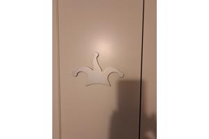 Witte kinder kledingkast