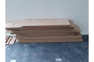 Laminaat, zo goed als nieuw (10-14 m2)