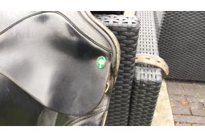 Ainsley dressuurzadel 17,5 inch