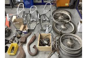 Grote partij bultaco alpina en sherpa onderdelen