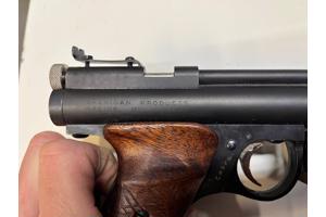 Collectors item Sheridan H9 .20 pomp pistool