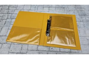 40 nieuwe gele A5 2-ringbanden