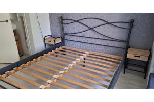 2 persoons ledikant met aankleedbankje