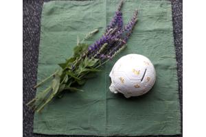 Spaarpot schildpad  ontzettend leuk gedecoreerd van keramiek