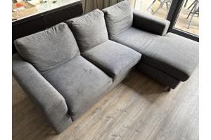 Bank 2.5 zits chaise longue - Ophalen zaterdag 6 dec