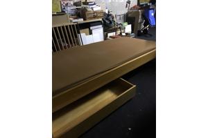 1-persoons bed, grenen