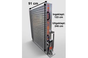Oprijplaat Euro Rampe AMF Bruns 240cm x 90cm
