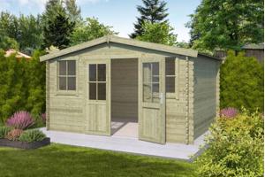 Blokhut Dallas 376x292 Onbehandeld vuren