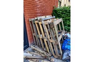 Oude pallets / Resthout - brandhout