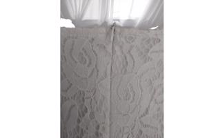 Jurkje zwart met wit kant L 40/42