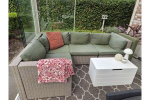 Loungset hoekbank