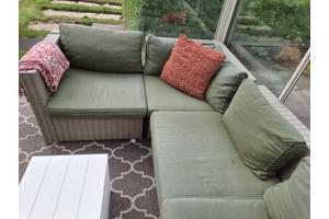Loungset hoekbank