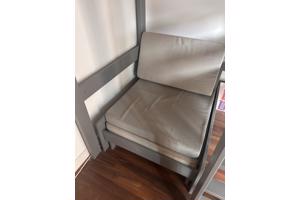 hoogslaper met bureau en extra bed