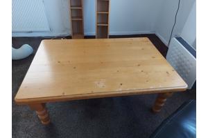 Houten salontafel met lades