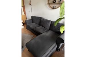 Drie Zits hoekbank met loungebank