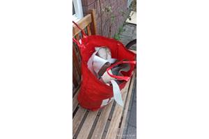 stukken leer koeienhuid