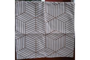 Set van 4 kussenhoezen bruin home sweet home 45x45cm