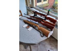 Te koop 4x Haenel 310 kermisbuks