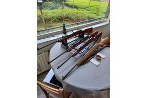 Te koop 4x Haenel 310 kermisbuks