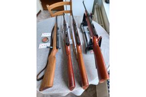 Te koop 4x Haenel 310 kermisbuks