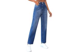 Jeans blauw recht model L/40